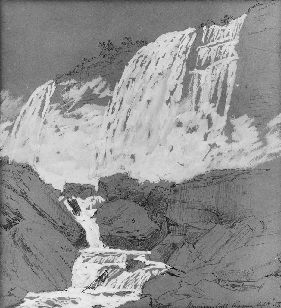 Le cascate del Niagara, 1855 - Metropolitan Museum of Art, New York